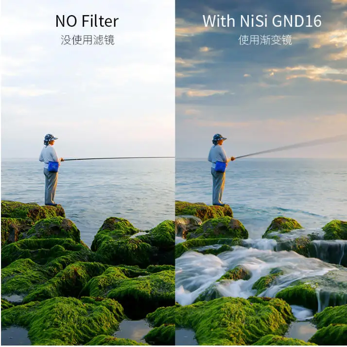Оптическое стекло NiSi PRO NANO MC GND16 (1 2) GC GRAY 67 мм/72 мм/77 мм/82 мм|Фотофильтры для