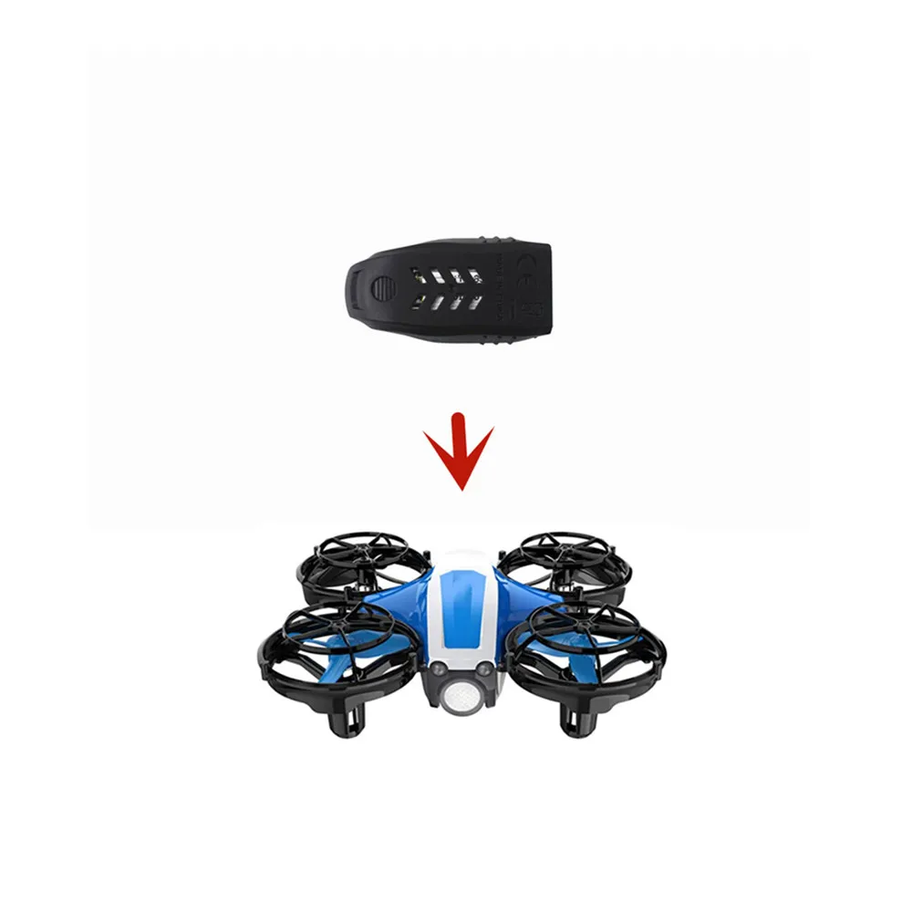 

Accessories 2PCS 3.7V 300mah lithium battery for HS330 small drone aerial photography four-axis drone RC aircraft battery