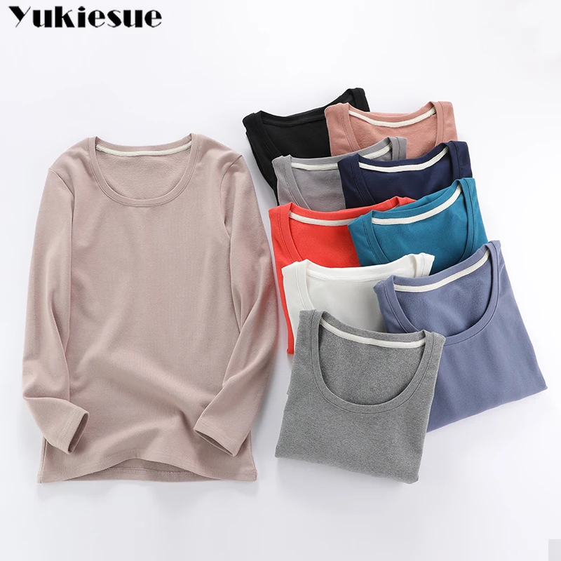 

Women Casual Summer T Shirt Short long Sleeve skinnyTops Solid Black Gray Tee Shirt 2020 T-Shirts Femme womens Tees Tops