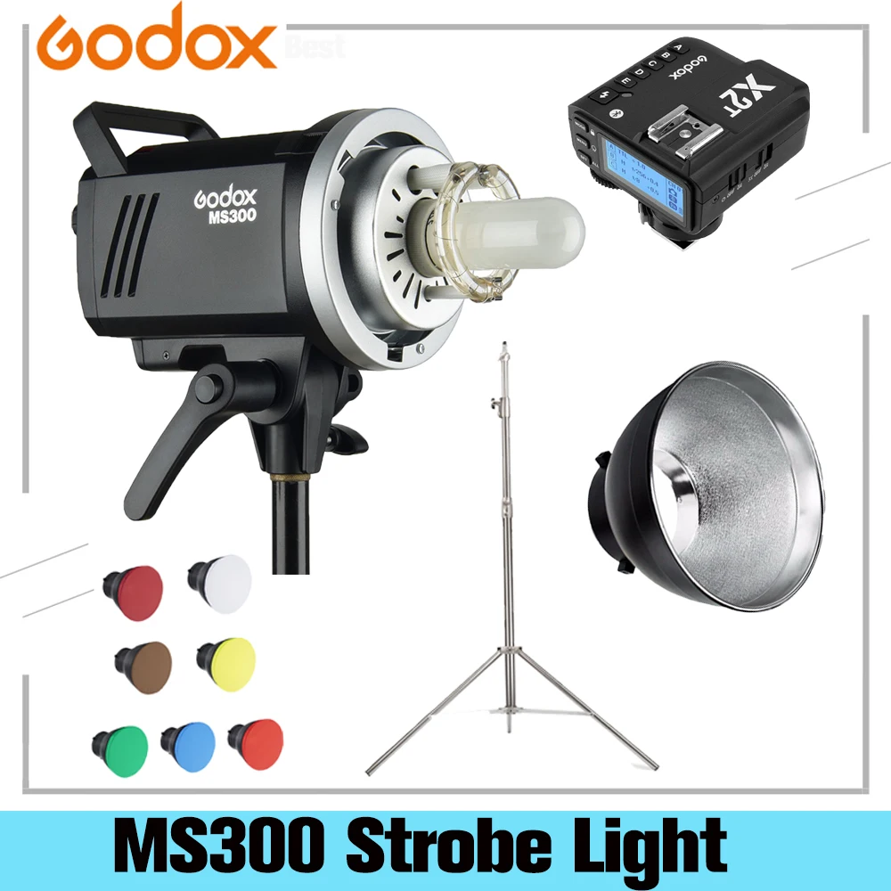 Godox MS300 стробоскоп выдающийся свет компактная студийная вспышка 300 Вт 2 4G
