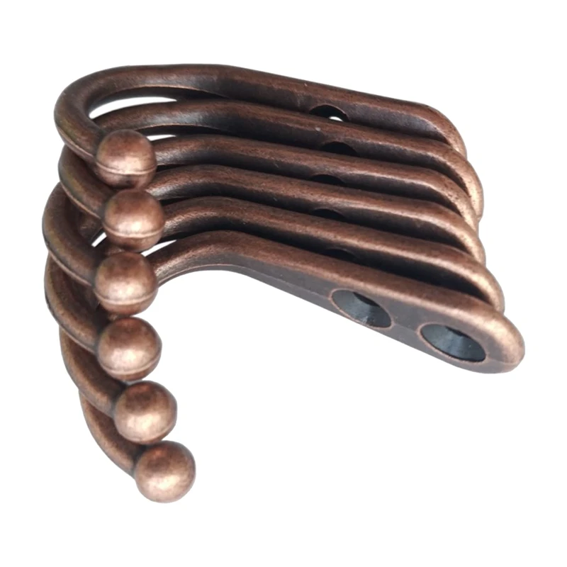 

25 Pieces Wall Mounted Coat Hook Robe Hooks (Bronze Color) & 20 Pcs Wall Mounted Coat Hooks Robe Hooks Cloth Hangers