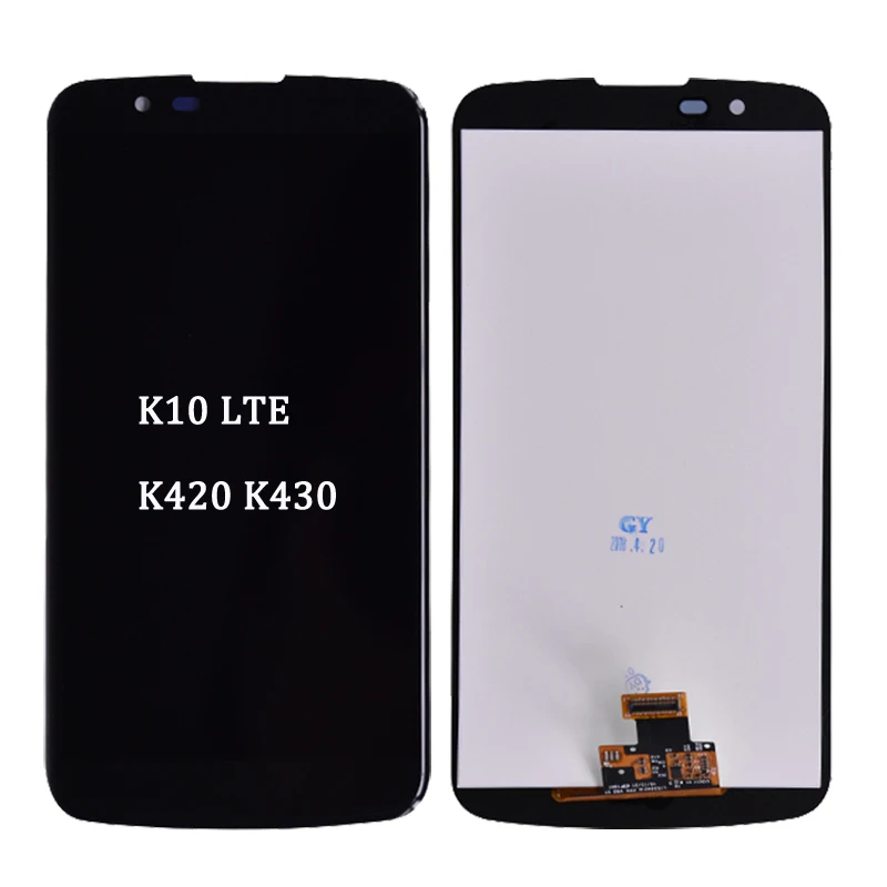 100% Оригинальный 5 3 ''для LG K10 LTE K420N K430 K430DS ЖК дисплей с фоторамкой Бесплатная