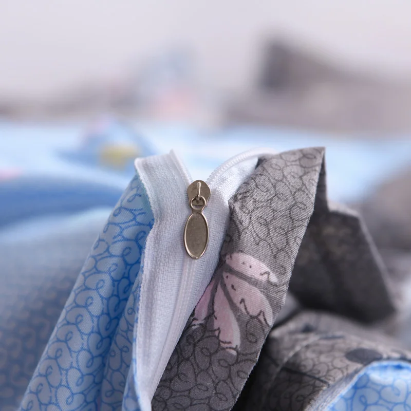 Модный комплект постельного белья в пасторальном стиле с цветочным рисунком