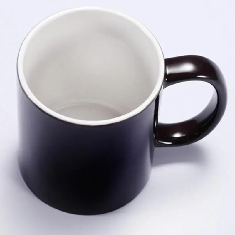 Креативная чашка с изображением милой кошки панды меняющая цвет хамелеон