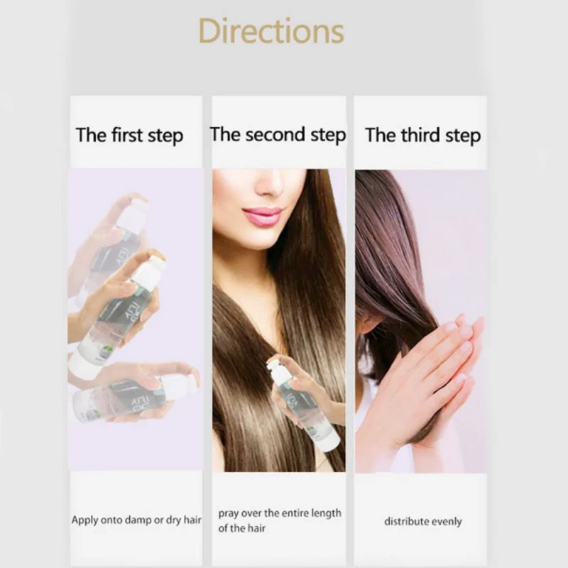 Спрей для волос кондиционер горячий окрашивание ремонт УФ защита не мыть