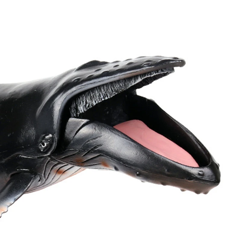 

Ocean Sea Life Animals Humpback Whales Animal Model Action Figures Pvc Figurines Underwater World Simulation Models Toys