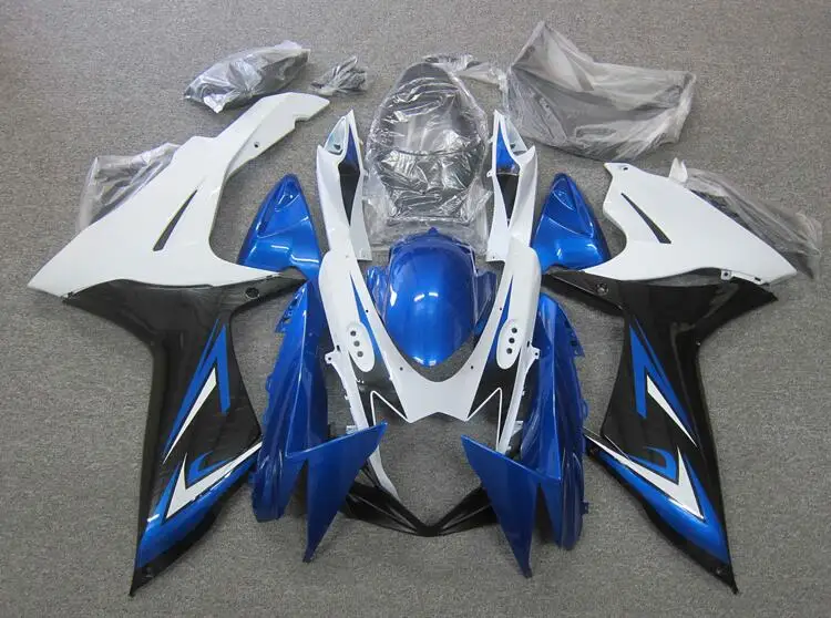 

Комплект обтекателей для мотоциклов Suzuki GSXR 600 750 L1 2011 2012 2013 2014 2015 2016 11 12 13 14 15, синий, черный