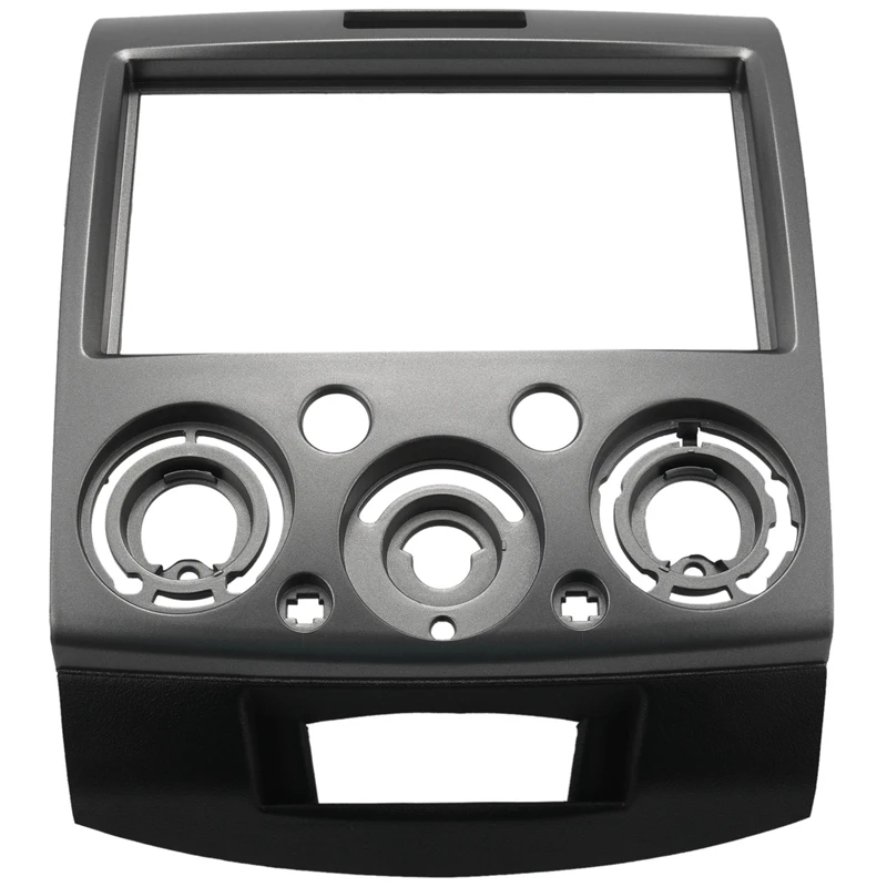 

Radio Stereo Panel For Ford Everest Ranger Mazda Bt-50 Bt50 Double 2 Din Fascia Dash Installation Trim Kit Face Plate Bezel
