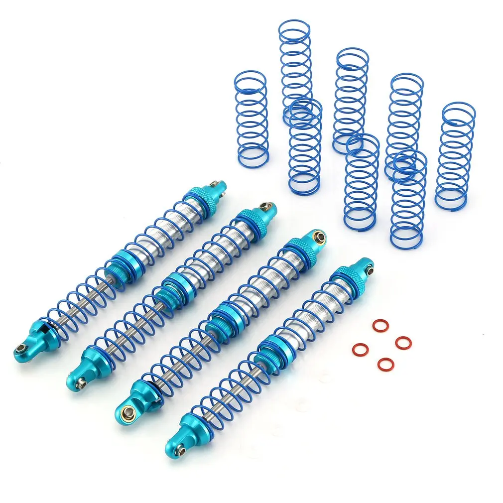 

Oil Adjustable 80mm 90mm 100mm 110mm 120mm Metal Shock Absorber Damper for 1/10 RC Car Parts Truck Crawler Axial SCX10 TRX4 D90