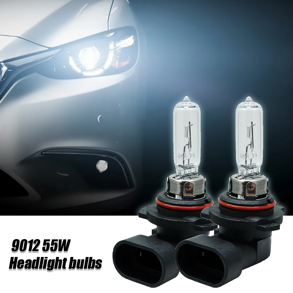 2 шт. автомобильные галогенные лампы 12 В 55 Вт 9012 HIR2 PX22D - купить по выгодной цене |