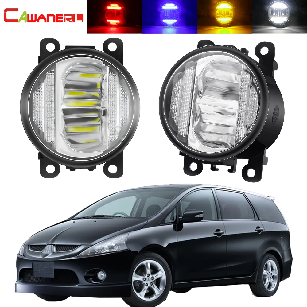 Противотуманный светильник + ДХО 2 в 1 для Mitsubishi Grandis NA_W MPV 2004-2011 автомобильный