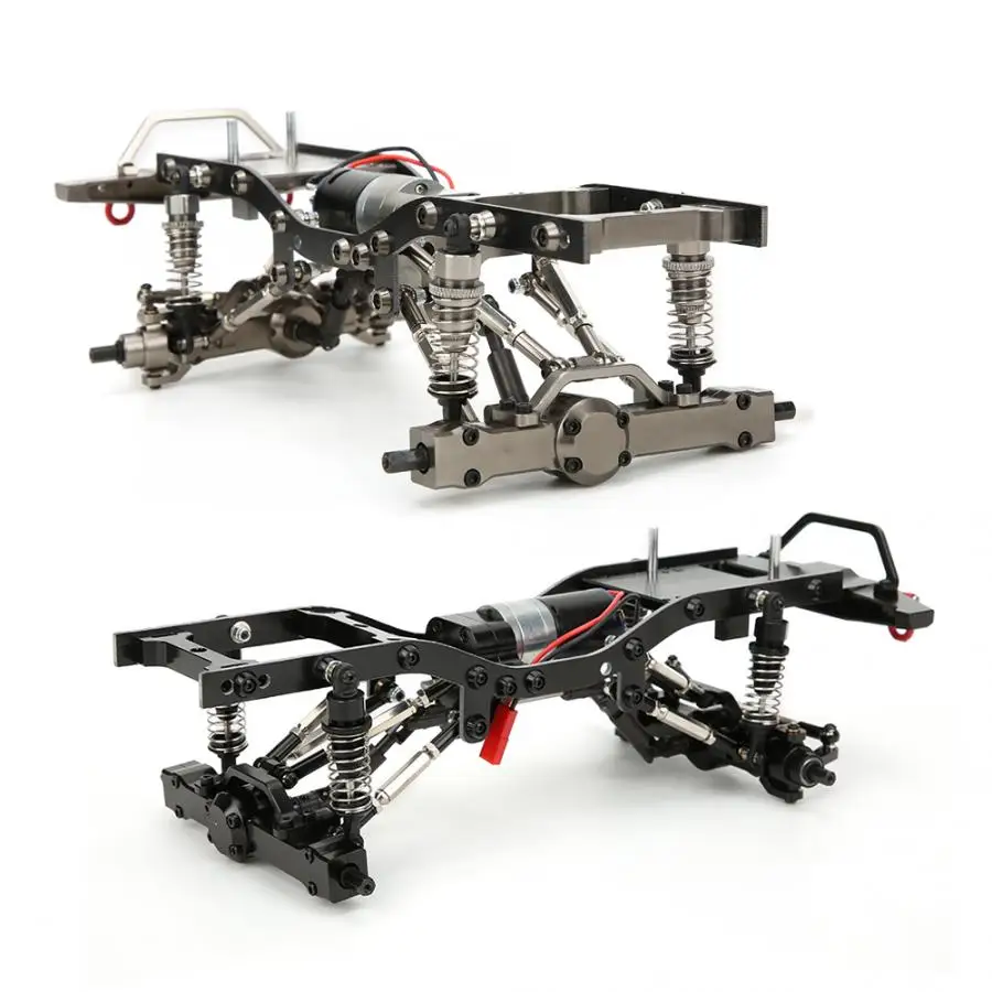 Металлический корпус для радиоуправляемой машинки 1/16 комплект рамок шасси