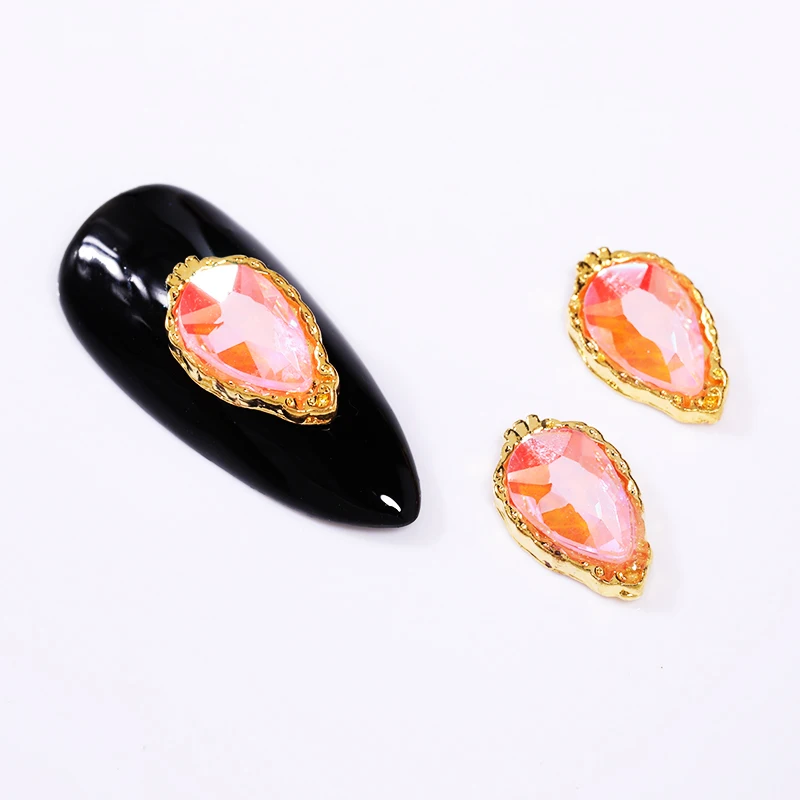 5 штук пакет Стразы для ногтей смешанные цвета плоская задняя квадратная