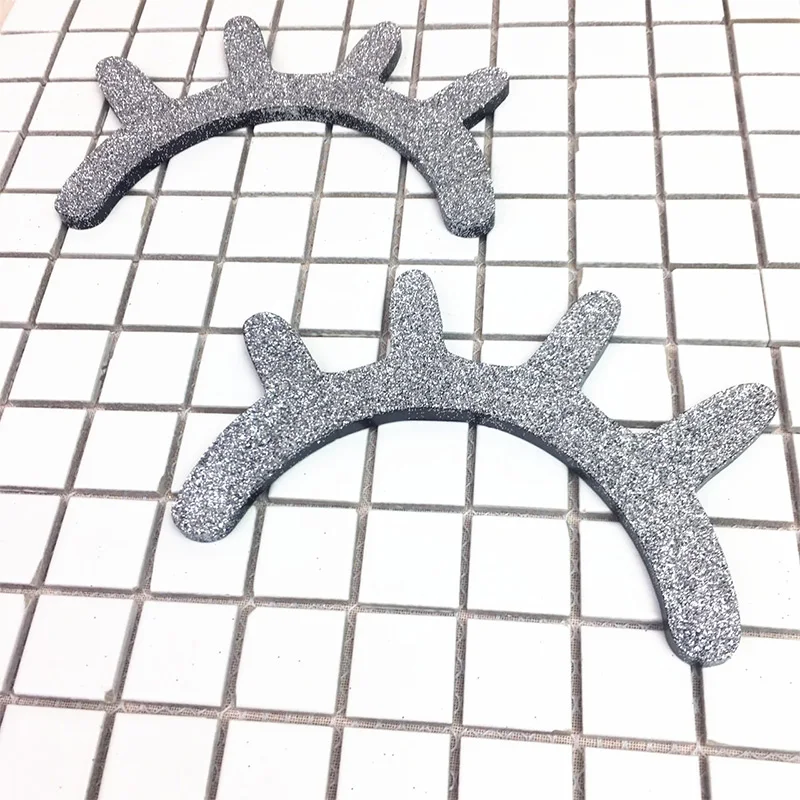 Самоклеящаяся 3D деревянная Настенная Наклейка с ресницами декор для детской