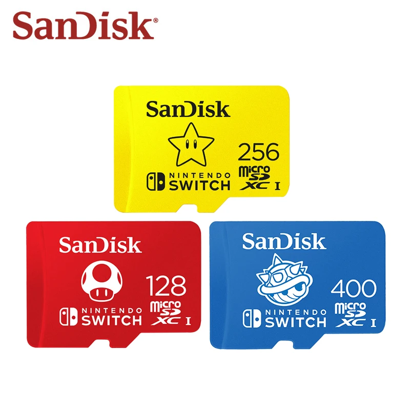 Карта памяти SanDisk 128 ГБ 256 Гб 400 SDXC оригинальная высокоскоростная карта флеш-памяти