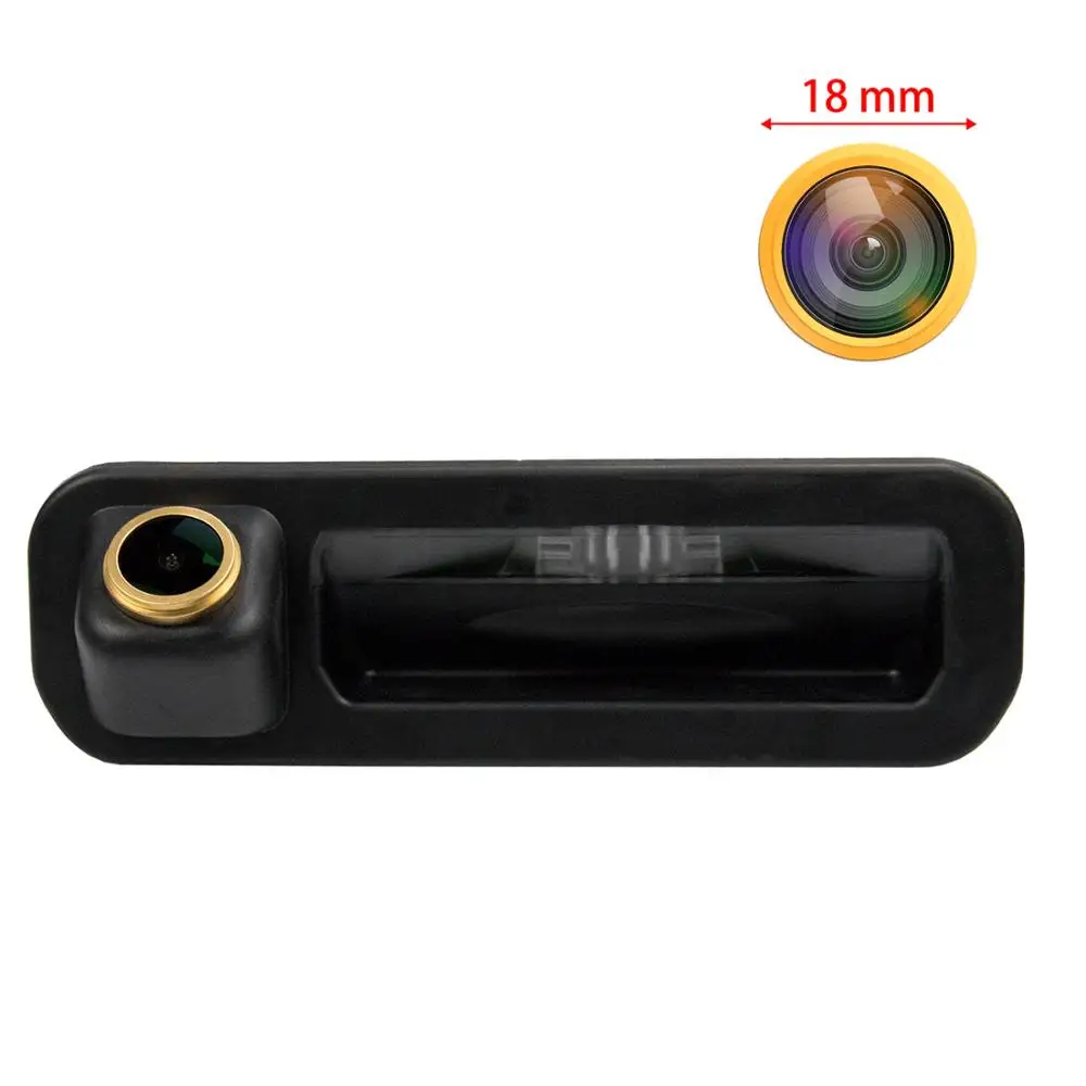Задняя фотокамера HD 1280x720p Золотая для Ford Focus SE/Focus ST/2/3/Turnier Mk3/Escort 2012 2014|Камеры