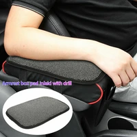 car armrest cover rhinestone bling auto center console box protective cushion pad for women girl for car interior accessories
