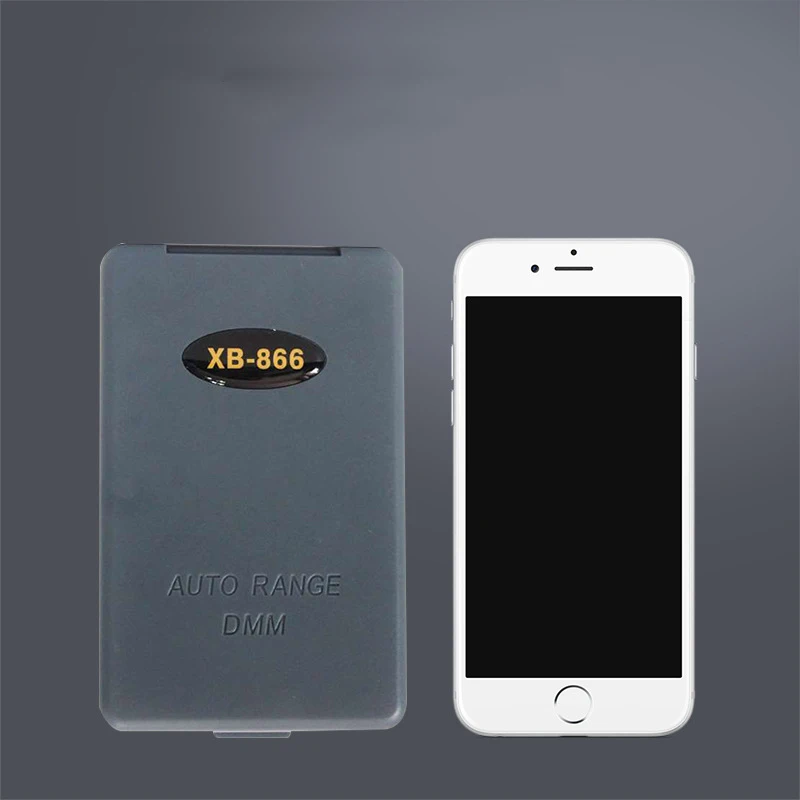 Цифровой мультиметр XB866 Мини Многофункциональный с ЖК-дисплеем Автоматический