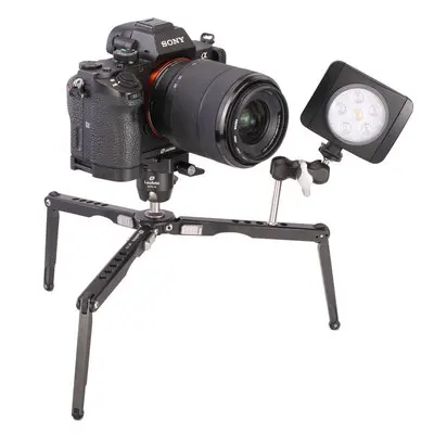 Штатив для телефона телескопический Трипод с двумя секциями настольный бокс