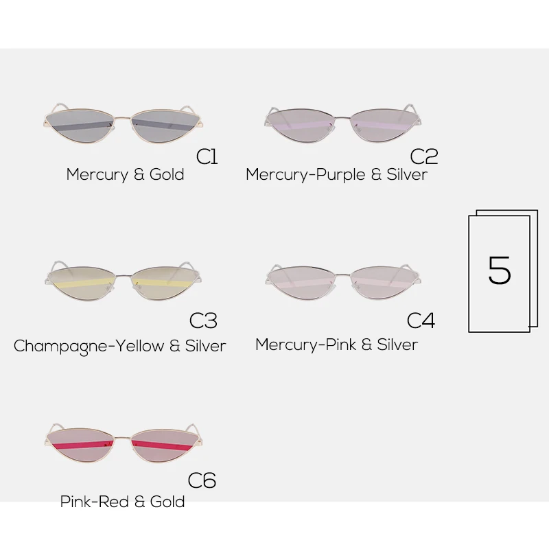 Мужские и женские треугольные очки SORVINO двухцветные солнцезащитные кошачий глаз