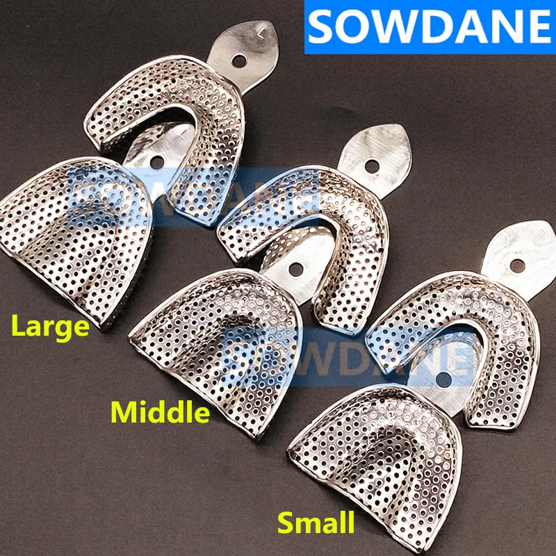 10 шт. стоматологический лоток для протезирования инструмент из нержавеющей