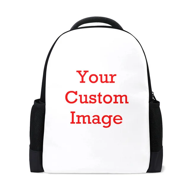 Custom ALAZA молодежный рюкзак для девочек с принтом башни, большая космическая Полиэстеровая сумка для ноутбука, школьная Дорожная сумка на плечо, закажите свой дизайн - Цвет: Custom
