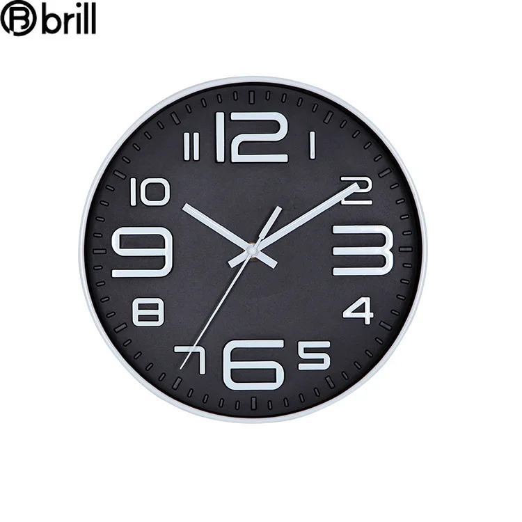 

3D Wall Clock Retro Living Room Wall Clocks Home Decor Silent 10 Inch Kitchen Clock Wall Office Decoration Home Decor Bedroom 50