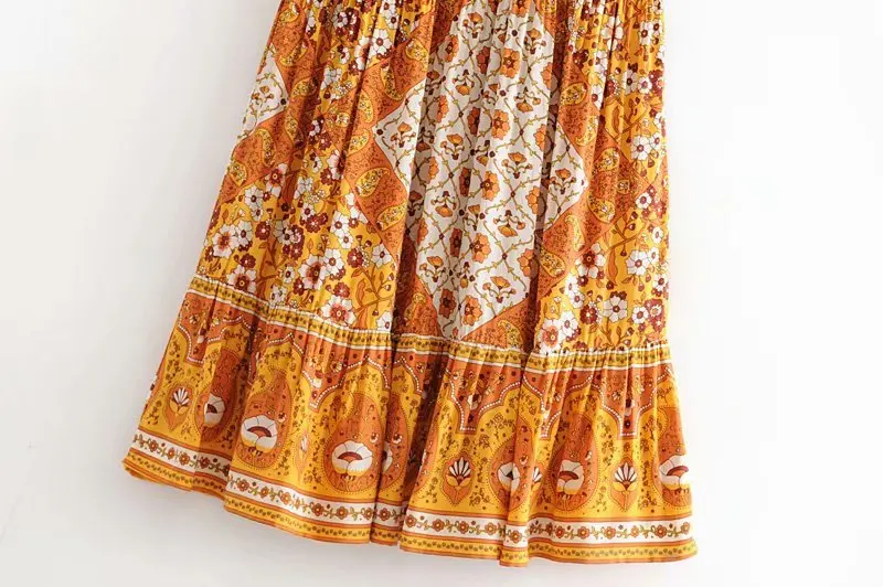 Boho Queens Летняя мода хиппи для женщин с цветочным принтом Павлин пляжные Богемские