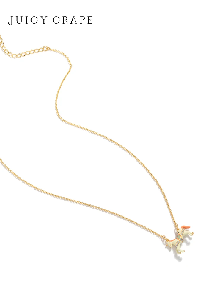 Карусель Единорог Лошадь с хрустальными бриллиантами ювелирные изделия подарок