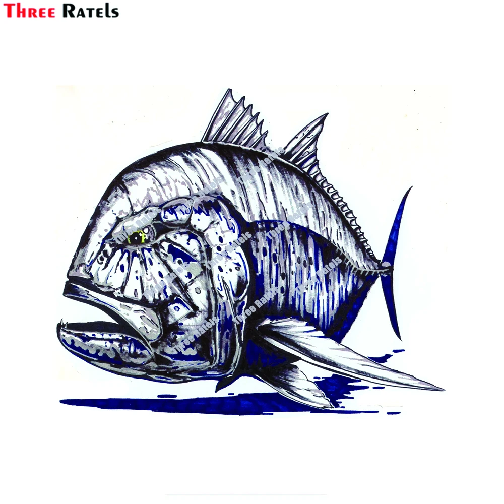 Наклейки для ноутбука багажа скейтборда тройной Ratels D771