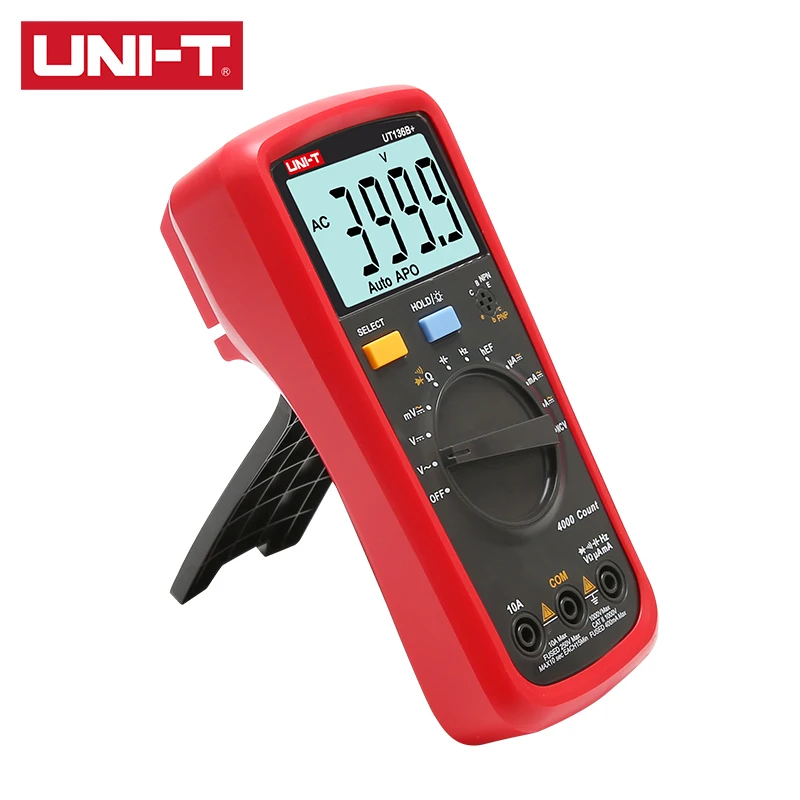 Цифровой мультиметр UNI T UT136B +/UT136C + диодный транзистор Meas напряжение постоянного и