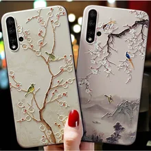 3D Relief Floral Phone Case For Huawei Nova 5T 5i Nova 2 Plus 2S Nova Lite 2017 Case TPU Silicon Cover For Huawei Nova 2S Capa