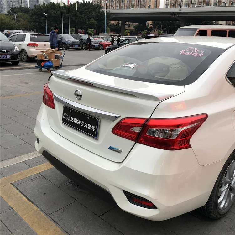 Спойлер для Sentra SYLPHY 2012-2019 RS YD ABS Материал заднее крыло автомобиля праймер цвет