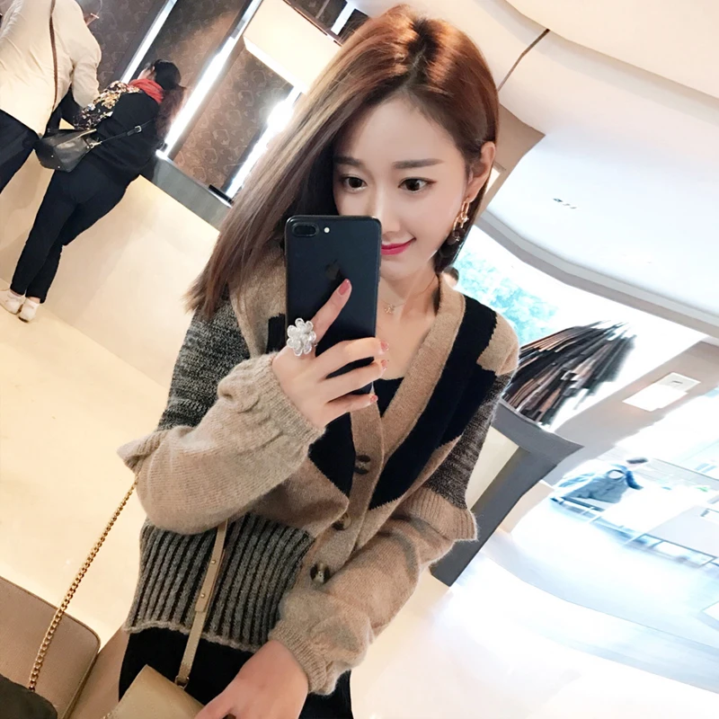 Женские Осенние костюмы женский комплект из двух предметов однобортный размера