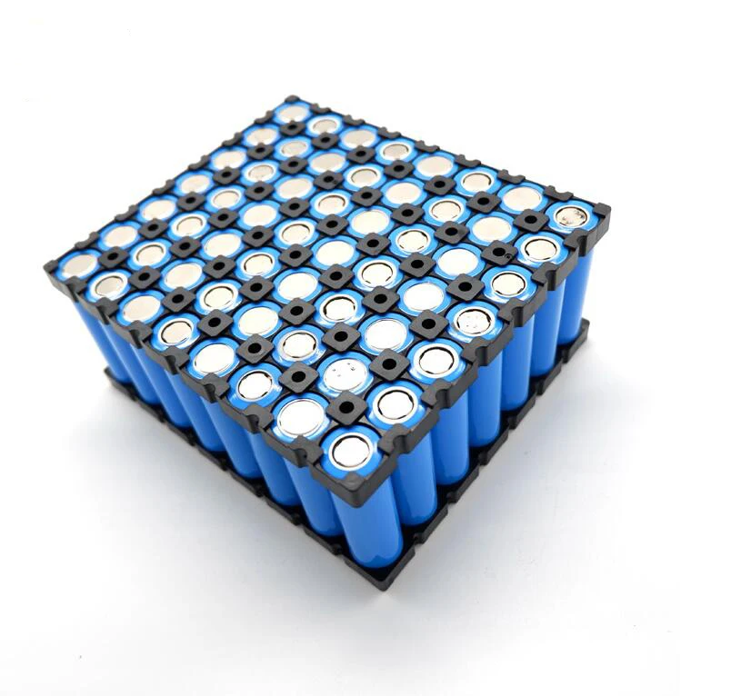 

400pcs/lot 7*8 Cell 18650 Batteries Holder Bracket Cylindrical Battery Pack Fixture Anti Vibration Case Storage Box Container