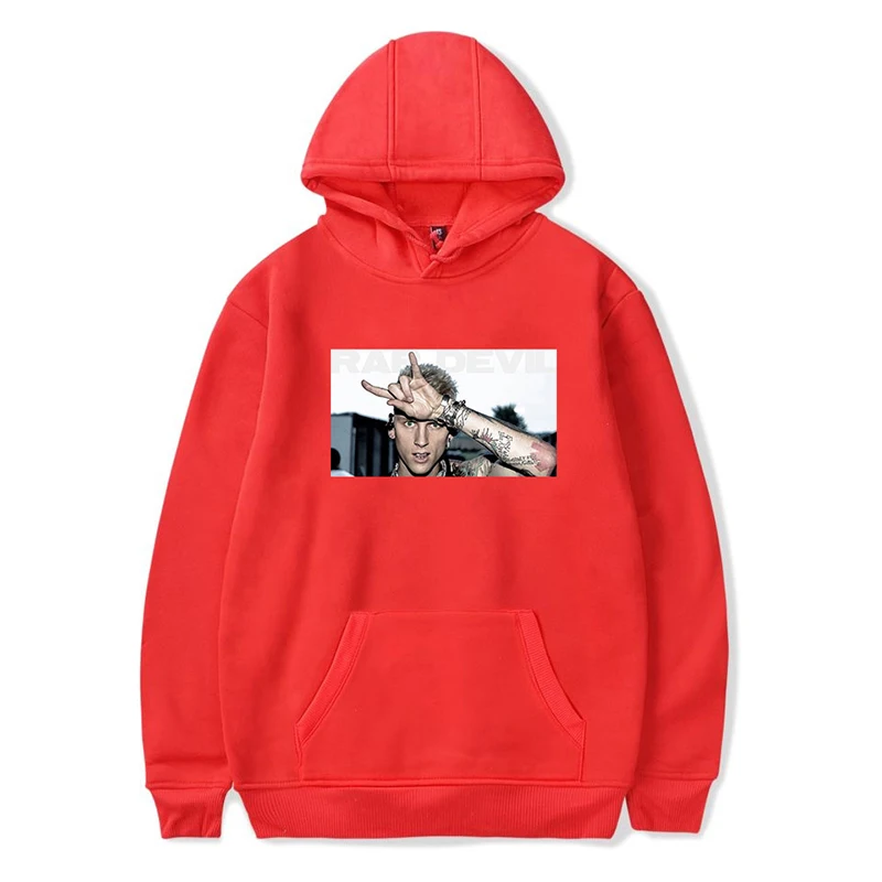 

2021 New Aikooki-MGK Hoodie Men Women Top Clothing Male Casual Fashion MGk Machine Print Pullover Kelly kids/Children sweatshirt