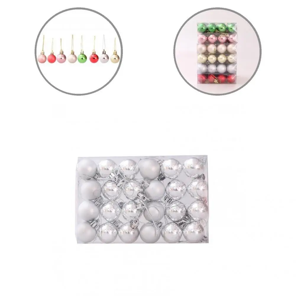 

Boxed Set of Plastic Electroplated Christmas Balls Christmas Tree Creative Decoration Gift Christmas Ball Decoration Props 2021
