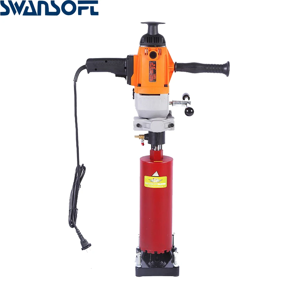Скорость 190r/мин двухцелевой сверлильный станок для влажного бетона комплекс