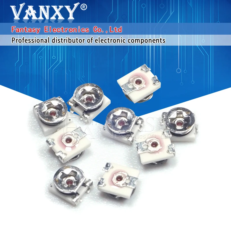 20 шт. сопротивление обрезки 1K 2K 3K 5K 10k 20K 50K Ом 3*3 smd EVM3ESX50B14 регулируемый 3x3 SMD