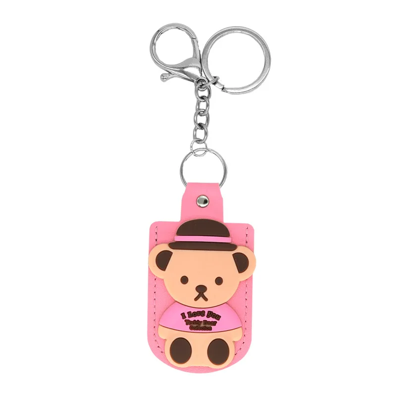 

Water Shaped Access Control Card Set Keychain One Small Rectangular Card Protection Set Key Chains Cartoon Lovely Key Ring