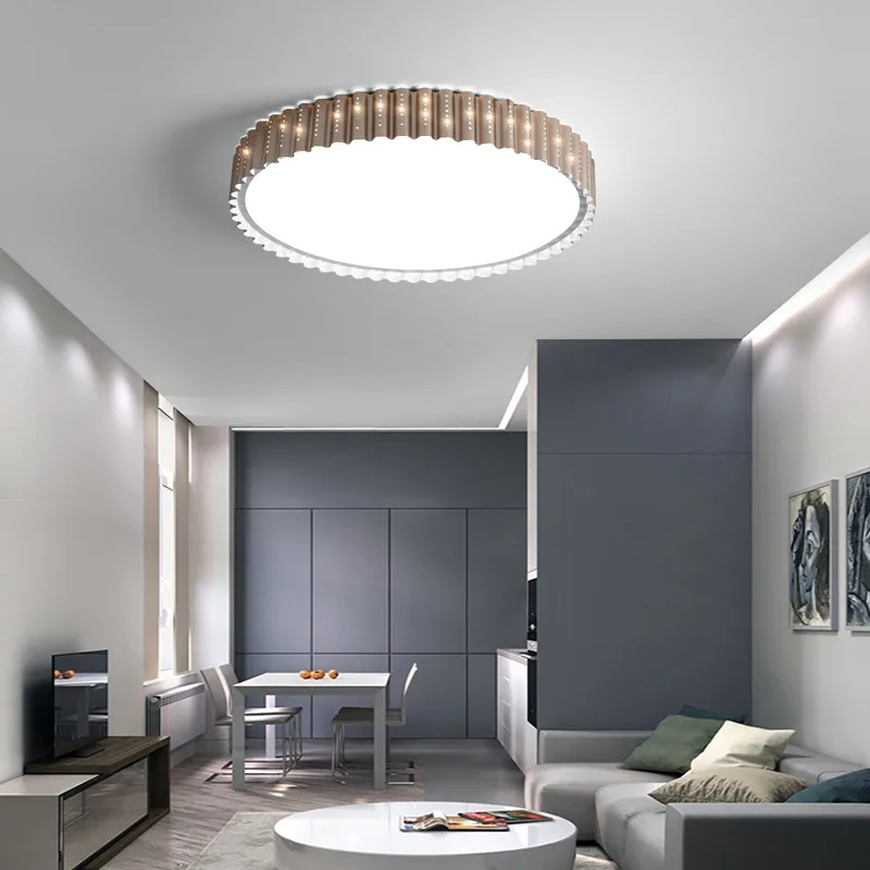 Современный светодиодный потолочный светильник для кухни 220 в 120 В металлический