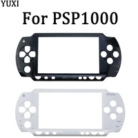 yuxi blackwhite color front housing shell cover case replacement for sony psp1000 psp 1000 game console