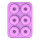 Форма в виде пончика, искусственная круглая форма в виде пончика для выпечки шоколада, антипригарная сковорода, сделай сам, формы для десертов и тортов ручной работы