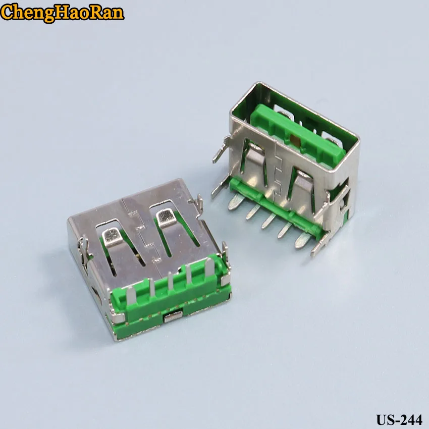 ChengHaoRan 2 шт./лот USB мама для мамы более 5 А 10 Ток/высокая сила тока разъем шт.