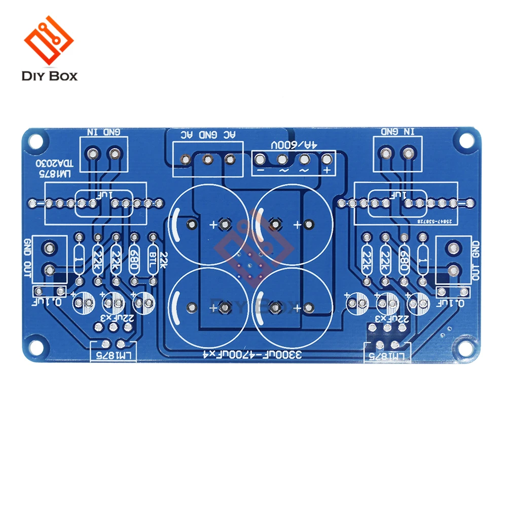 

LM1875 TLM675 TDA2030 PCB Amplifier Board module Audio Power AMP DIY Kit Compatible with Mono Amplifier Dual Channel stereo