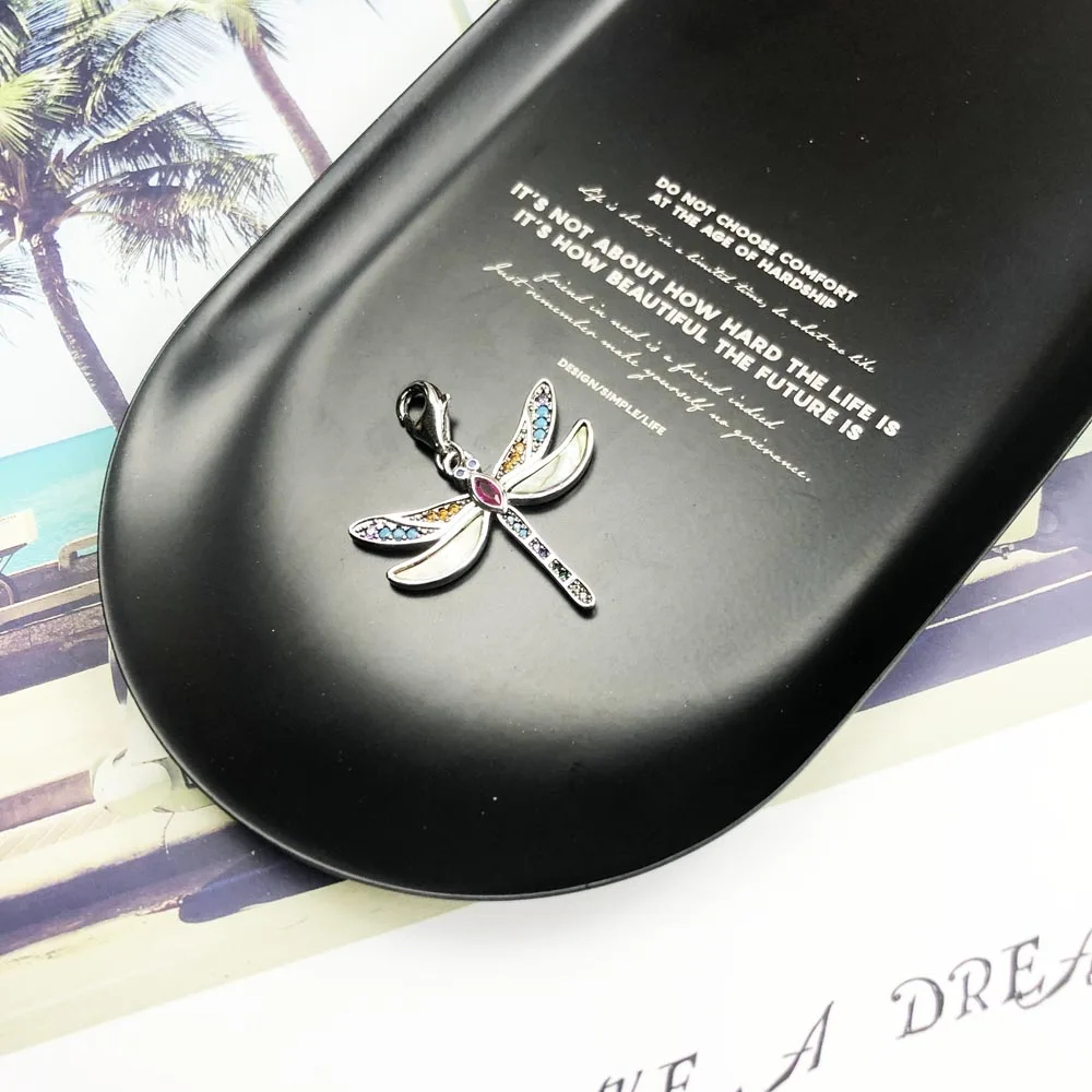 Красочная подвеска в виде стрекозы 2020 Весенняя мода новые винтажные ювелирные