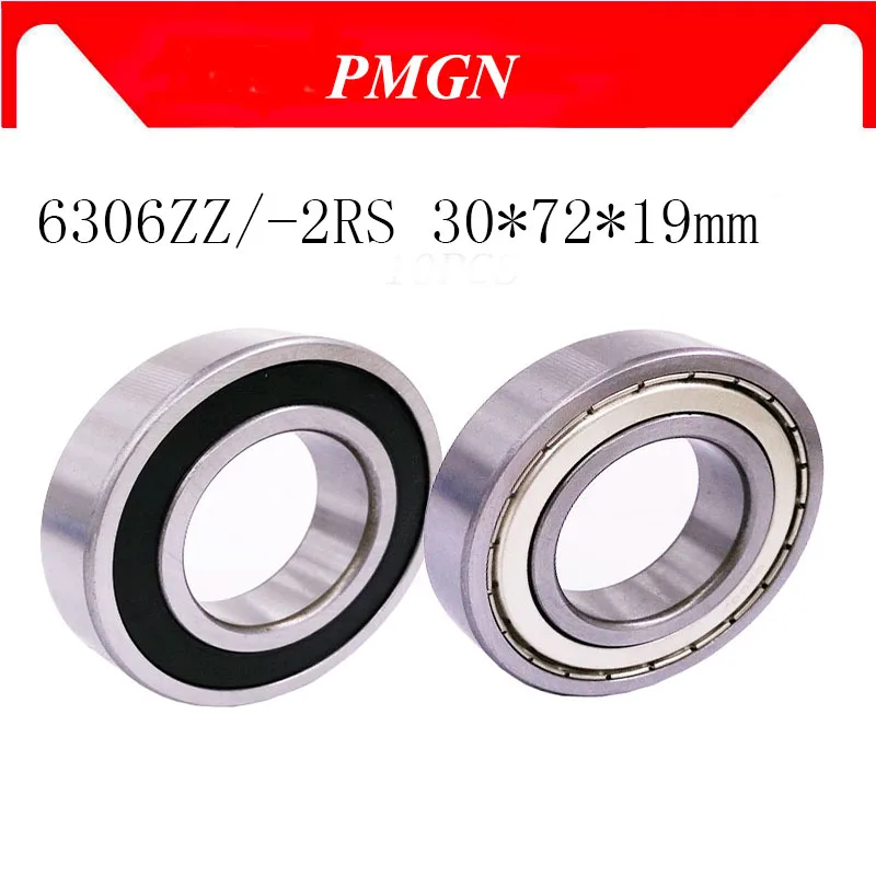 1 шт. 6306 2RS 6306Z 6306ZZ 2Z 30x72x19 подшипник экранированный глубокие шарикоподшипники