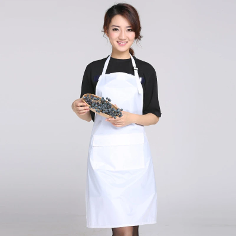 Водонепроницаемый Фартук из ПВХ для мытья кухни фартук с карманом взрослых дома