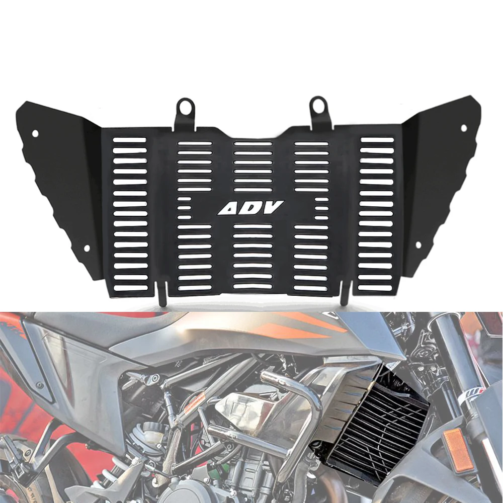 

For 390 ADVENTURE Motorcycle Aluminum Radiator Grille Guard Cover Protection Part 390 ADVENTURE ADV 2019 2020 2021