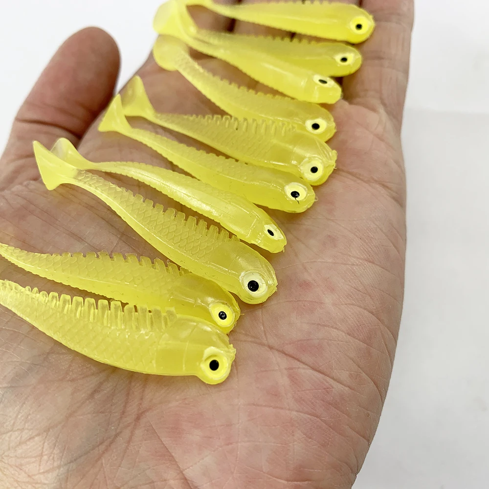 Искусственная мягкая приманка с запахом рыбы для рыбной ловли | Спорт и